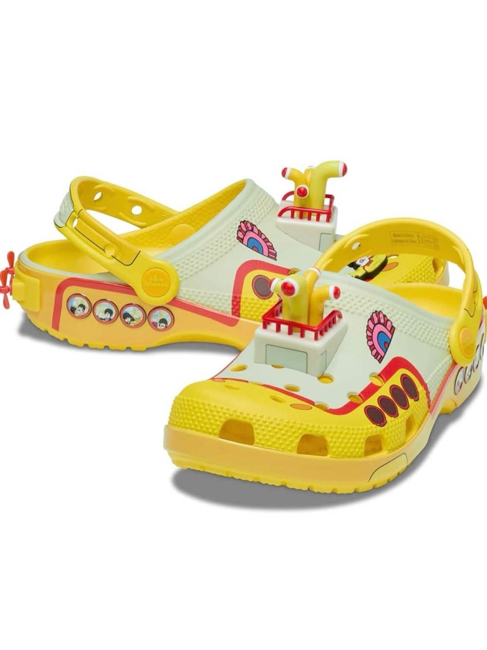 ***LIMITED EDITION***
 Yellow Submarine Crocs x Beatles 
Slip-On Clogs